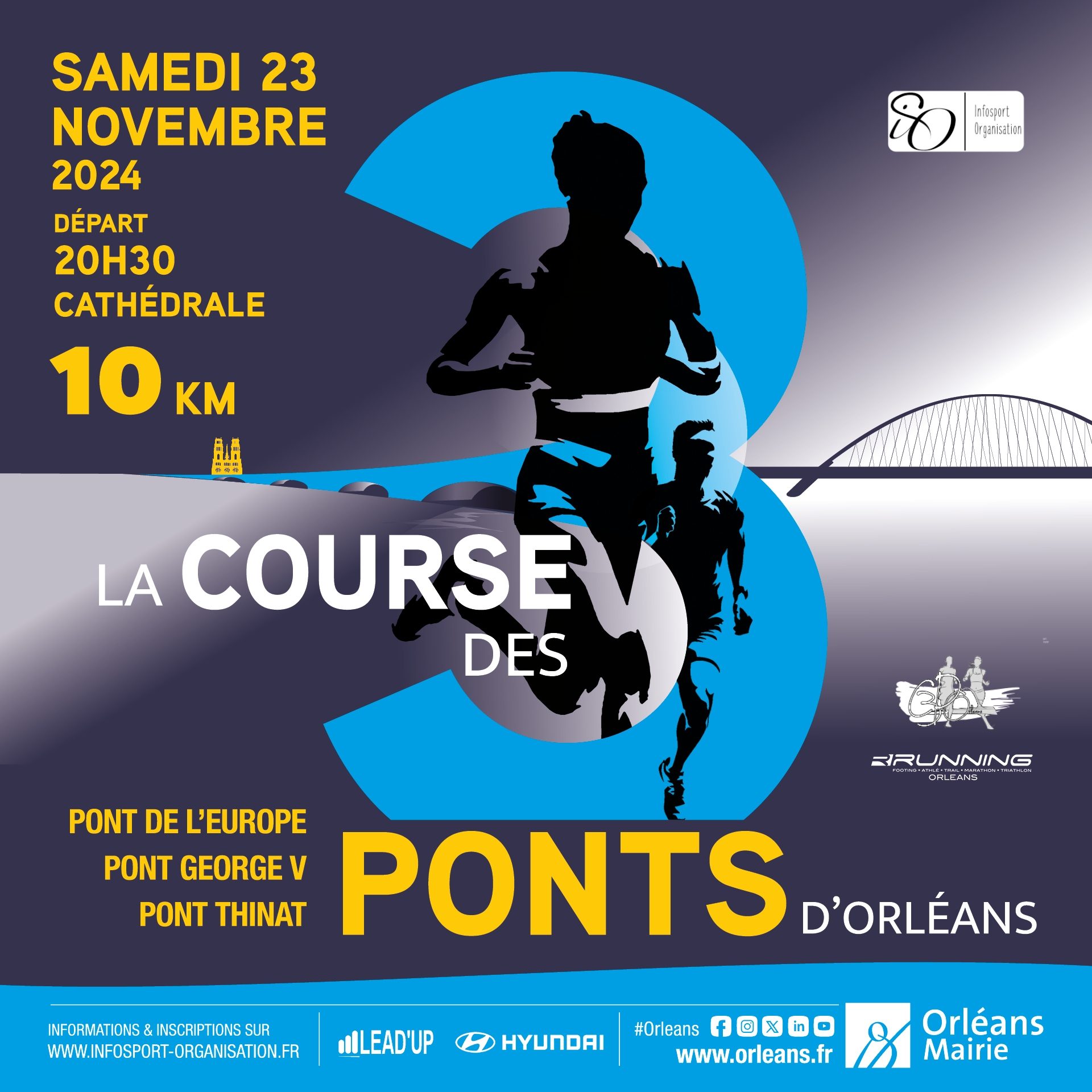 La Course des 3 Ponts Orléans Vignette