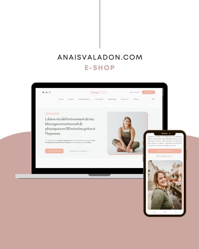 Anais Valadon Eshop Création Site Internet 2
