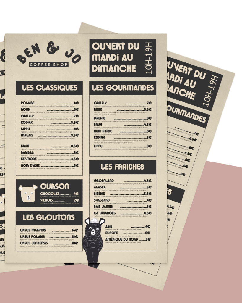 Ben & Jo Identité Marque Restaurant 4