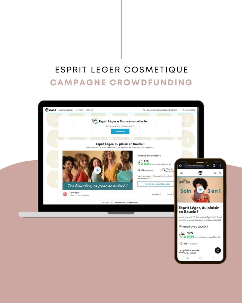 Esprit Léger Campagne Crowdfunding Communication Ulule 2
